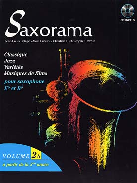 Saxorama Vol 2A avec CD