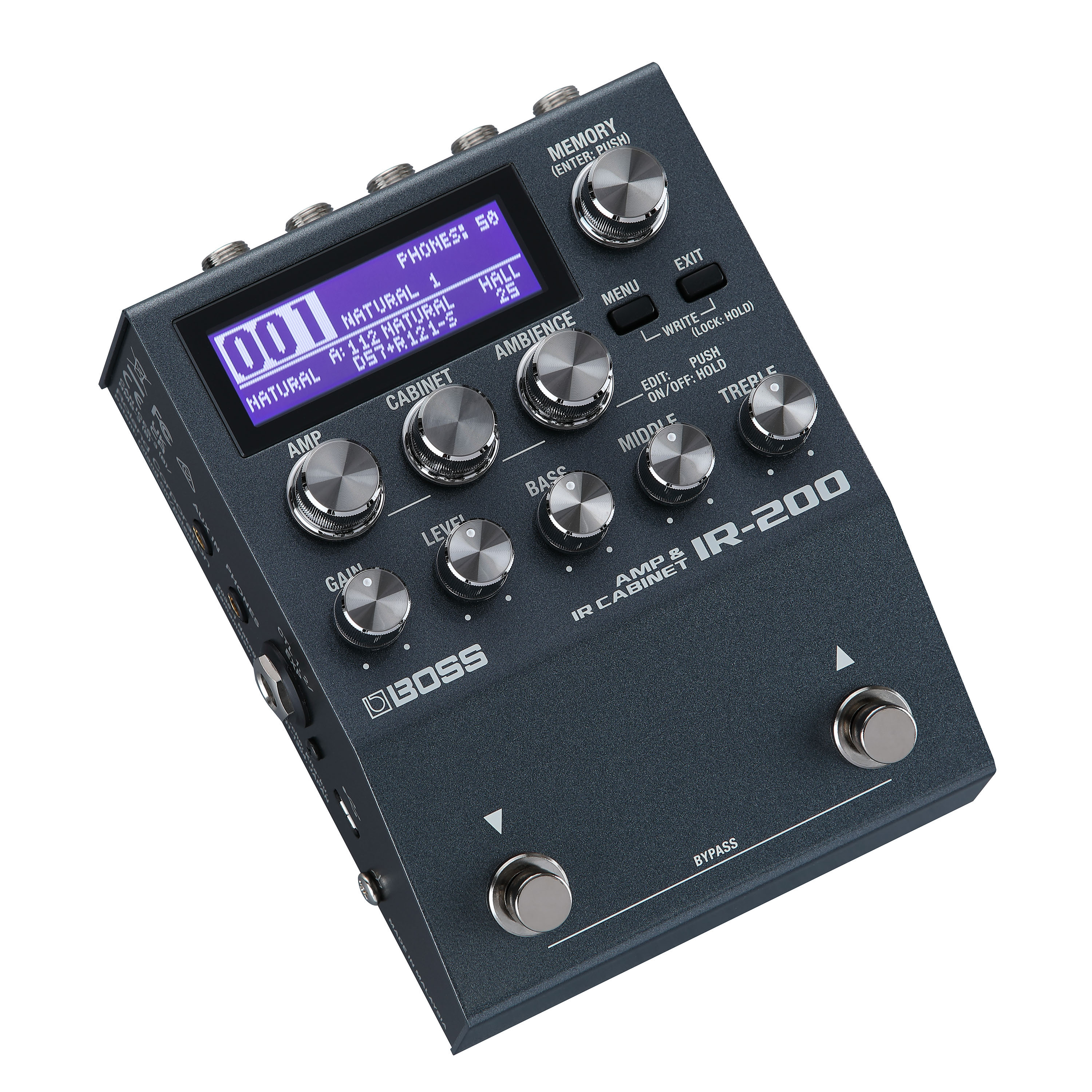BOSS IR 200 - Simulateur d\'ampli / baffle guitare
