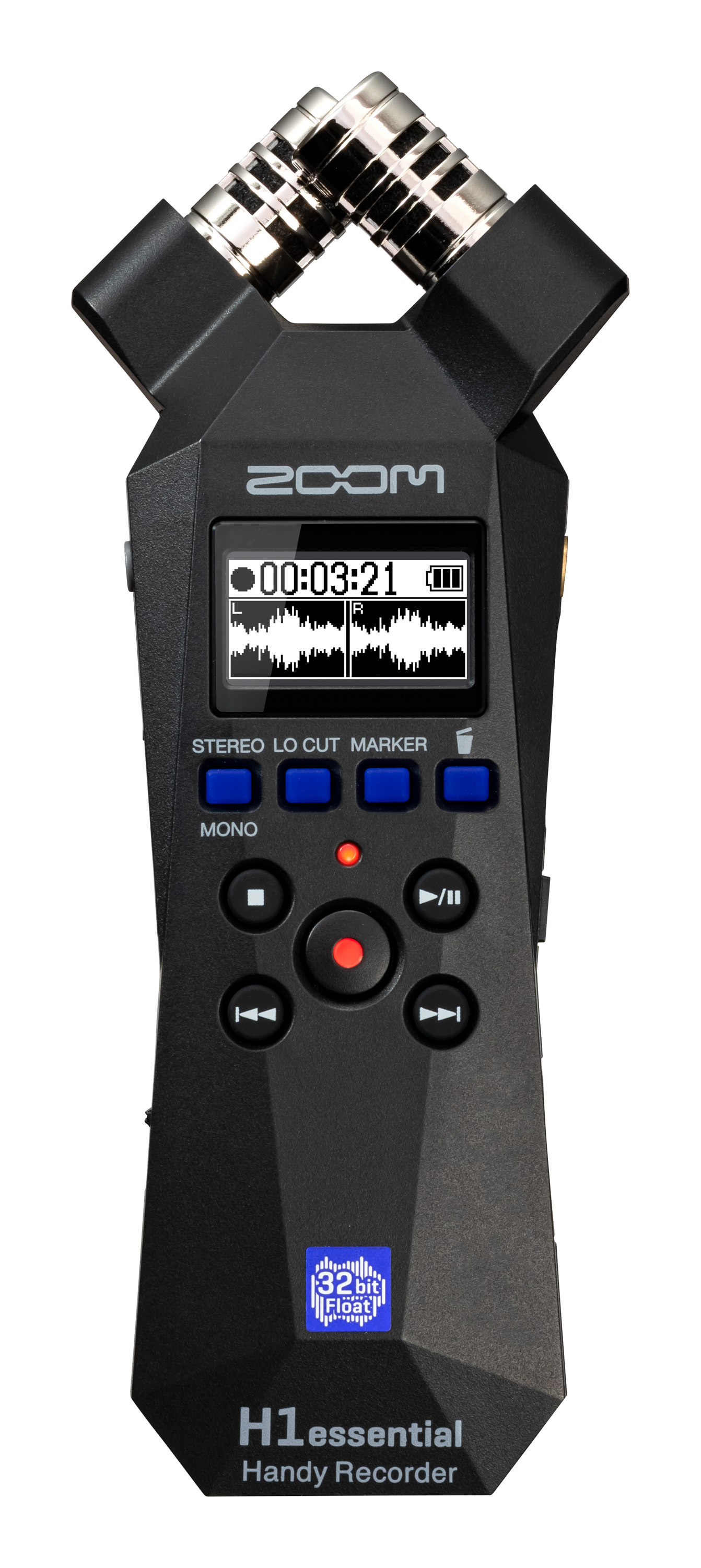 Zoom H1ESSENTIAL - ENREGISTREUR 2 PISTES 32 BITS À VIRGULE FLOTTANTE - COUPLE MICROPHONE X/Y