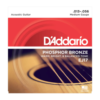 Jeu de cordes D\'Addario EJ17 Medium 13-56