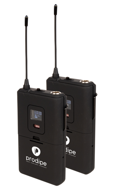 MICRO SERRE TETE UHF B210 DSP DUO - PRODIPE
