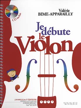 Je débute le violon vol 1 Bime-Apparailly avec CD