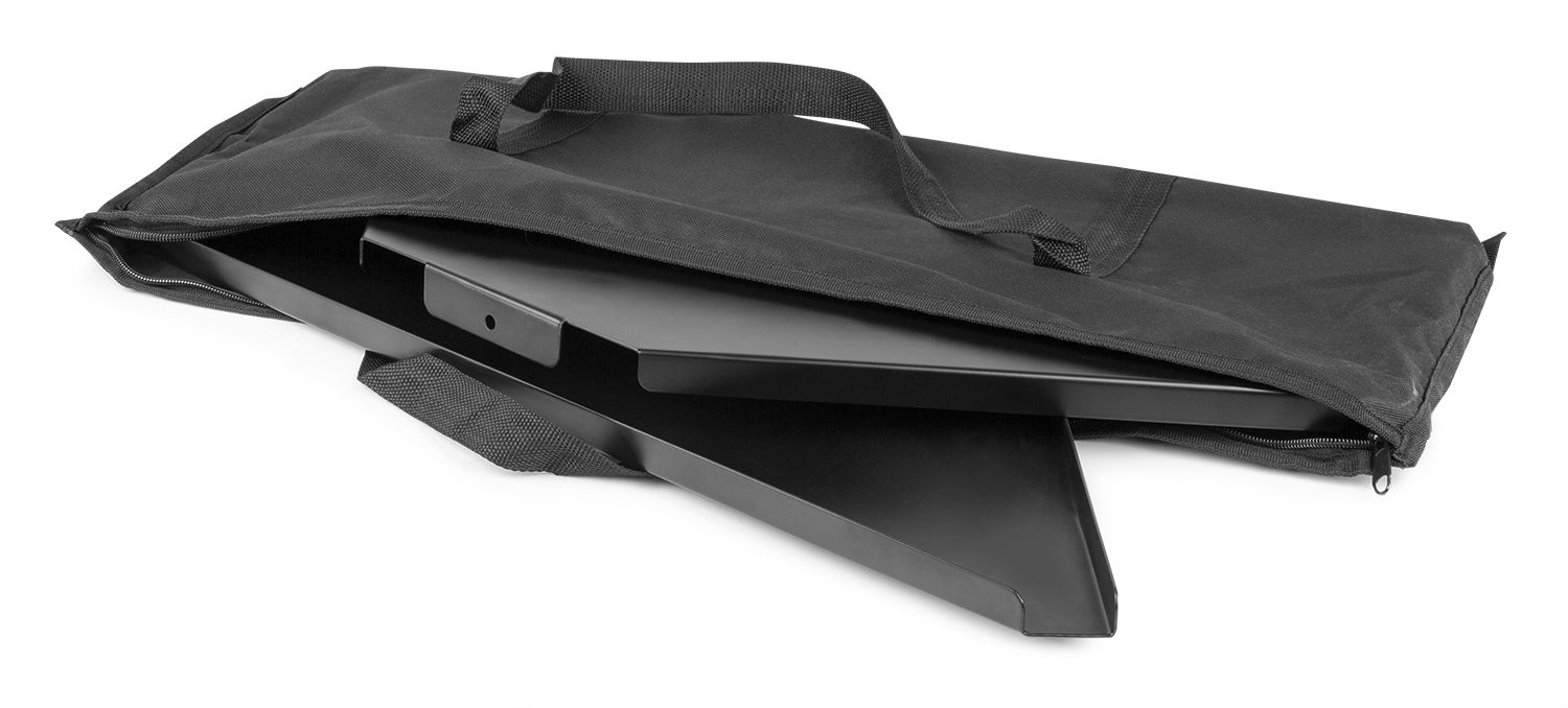 Vonyx - ETAGERES D\'ANGLE POUR PUPITRE DJ, AVEC SACOCHE, SET DE 2 -DBC2