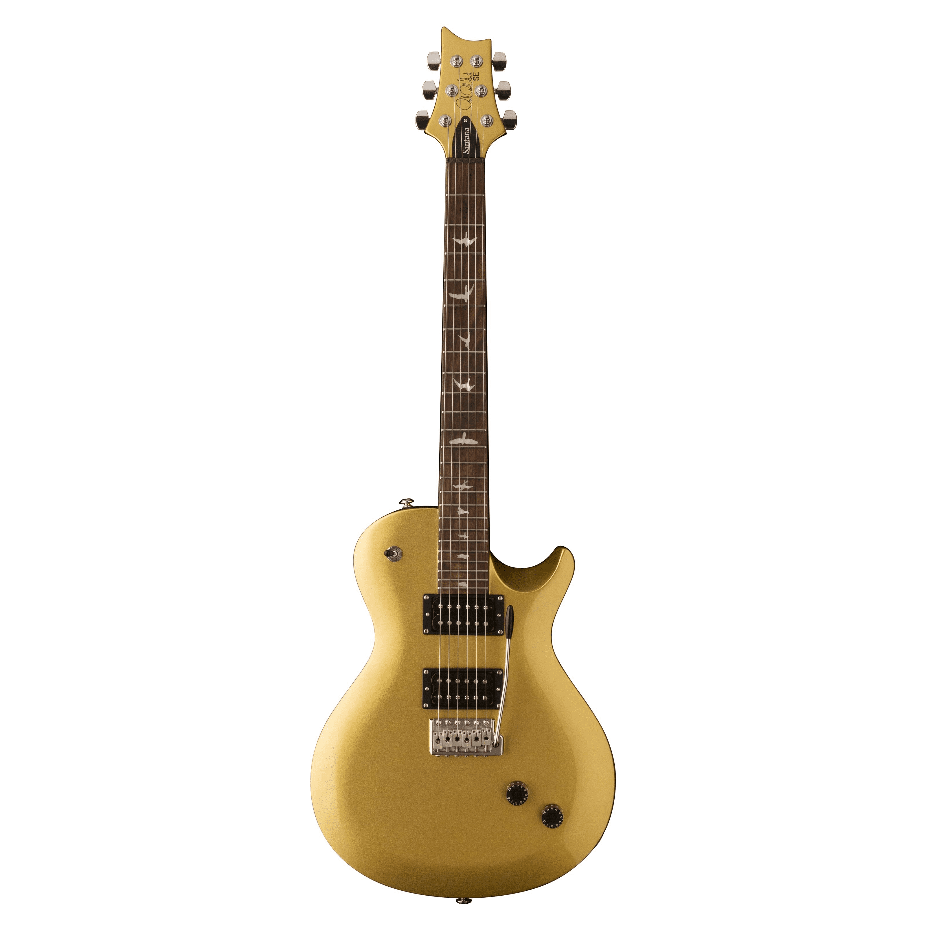 GUITARE ELECTRIQUE PRS SE SANTANA EGYPTIAN GOLD AVEC HOUSSE