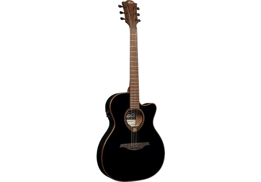 Guitare Lâg T118ASCE-BLK