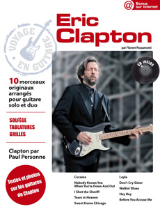 Voyage en Guitare Eric Clapton avec CD