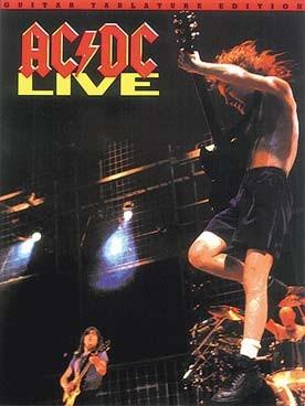 Live guitare AC/DC Partitions Songbooks variété internationale