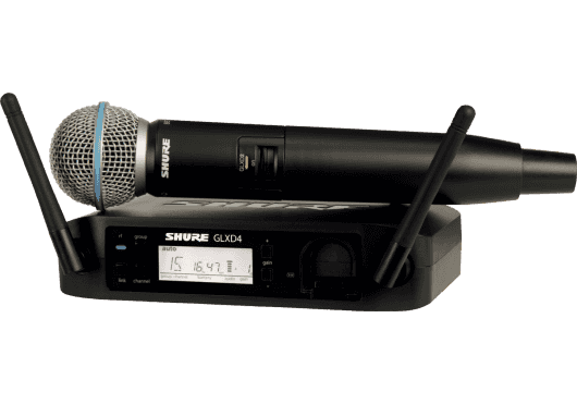 MICRO HF SHURE GLXD24E-B58-Z2  BETA58 2.4GHZ