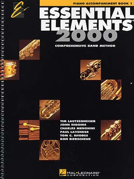 Essential Elements accompagnement piano volume 1