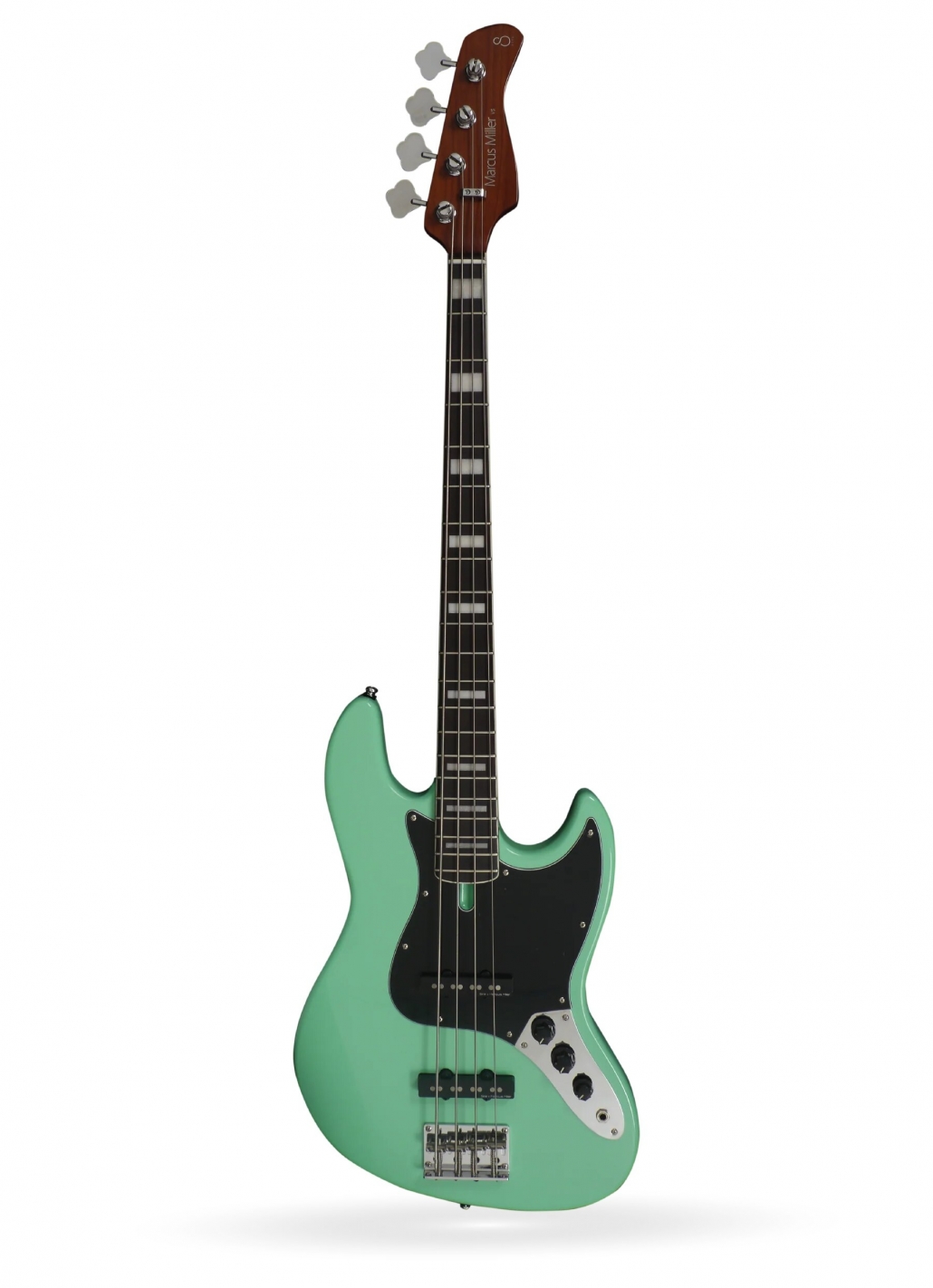 Basse Marcus MILLER V5R ALDER-4 - Touche palissandre - Mild Green