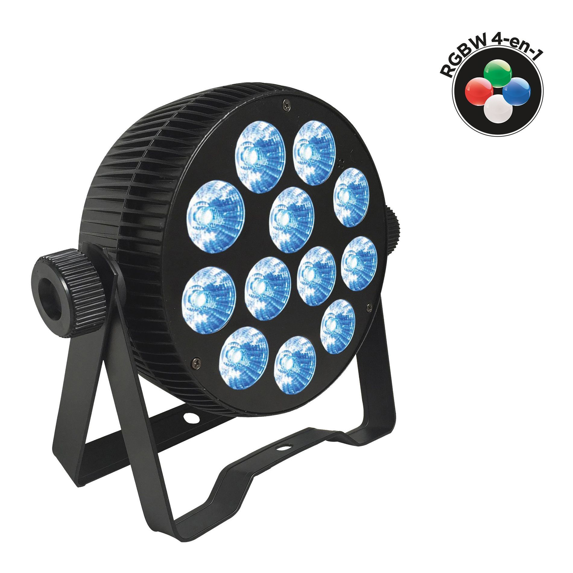 PAR LED POWER SLIM 12X10W 4 EN 1 RGBW