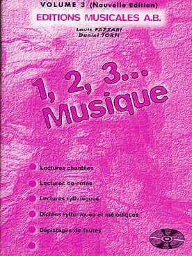 PARTITIONS louis fazzari 1 ,2, 3 MUSIQUE