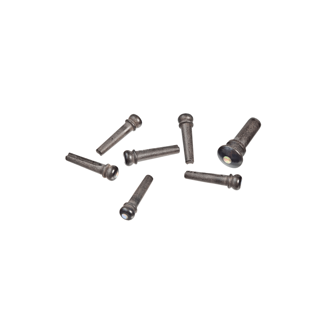 D\'Addario Jeu de vis de chevalet bois PWPS2 Ebène et Abalone