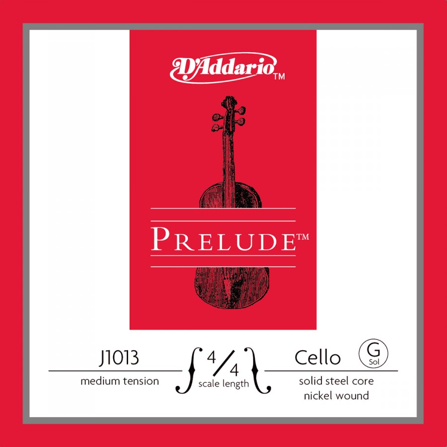 CORDES D\'ADDARIO CELLO SOL NICKEL