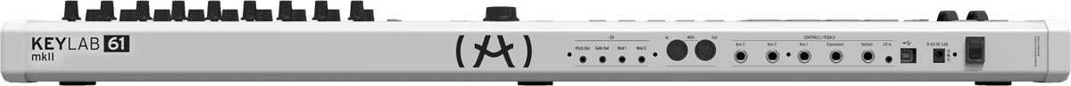 CLAVIER Arturia  KEYLABMKII61-WH Keylab mkII 61 touches blanc