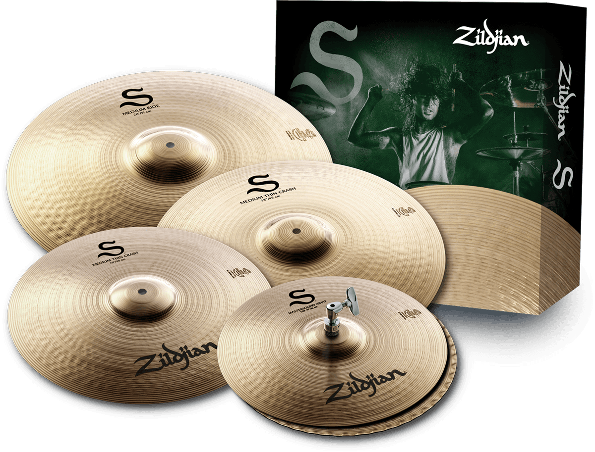 ZILDJIAN - PZI S390 Pack - Set Performer 14-16-18-20