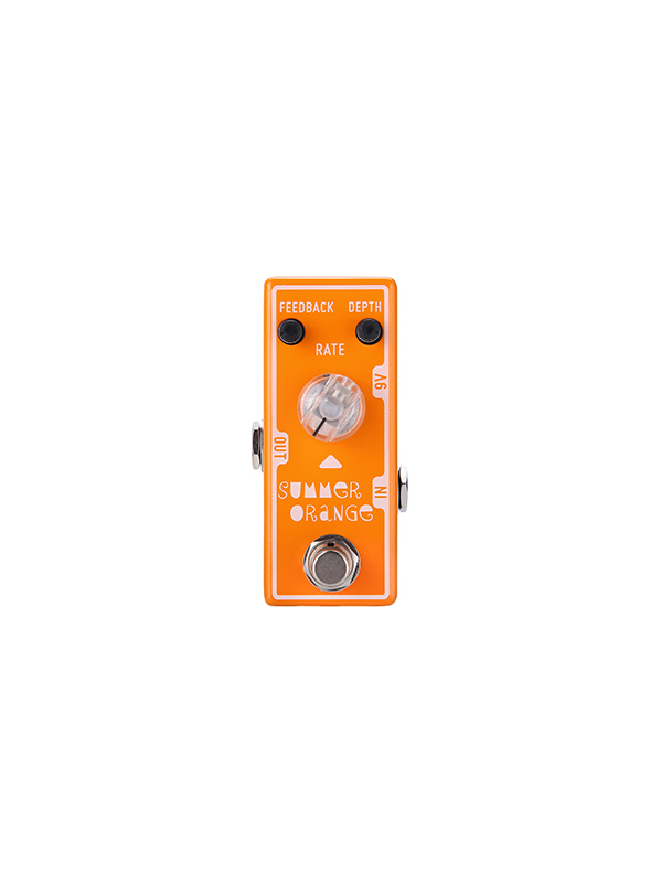 Tone City T-M Series - Summer Orange, pédale phaser