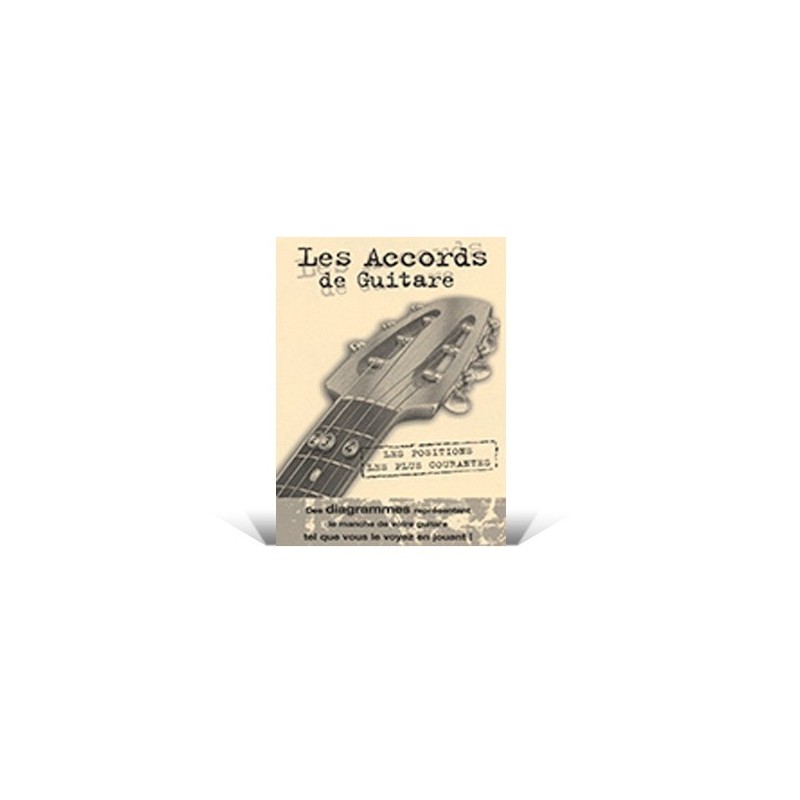 Mini dictionnaire d\'accords guitare