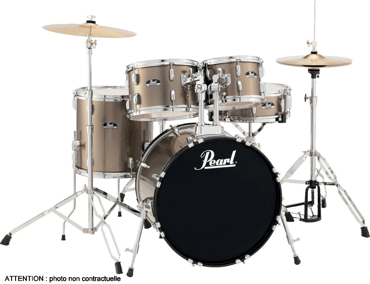 PEARL - PPA RS585CC-707 Batterie Junior 18 5 fûts - Bronze Metallic