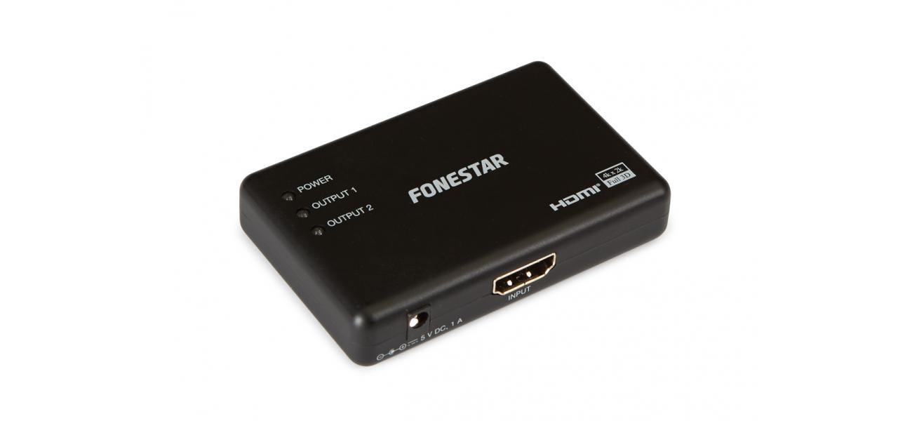 Fonestar - Distributeur HDMI 1 in / 2 out FO-552