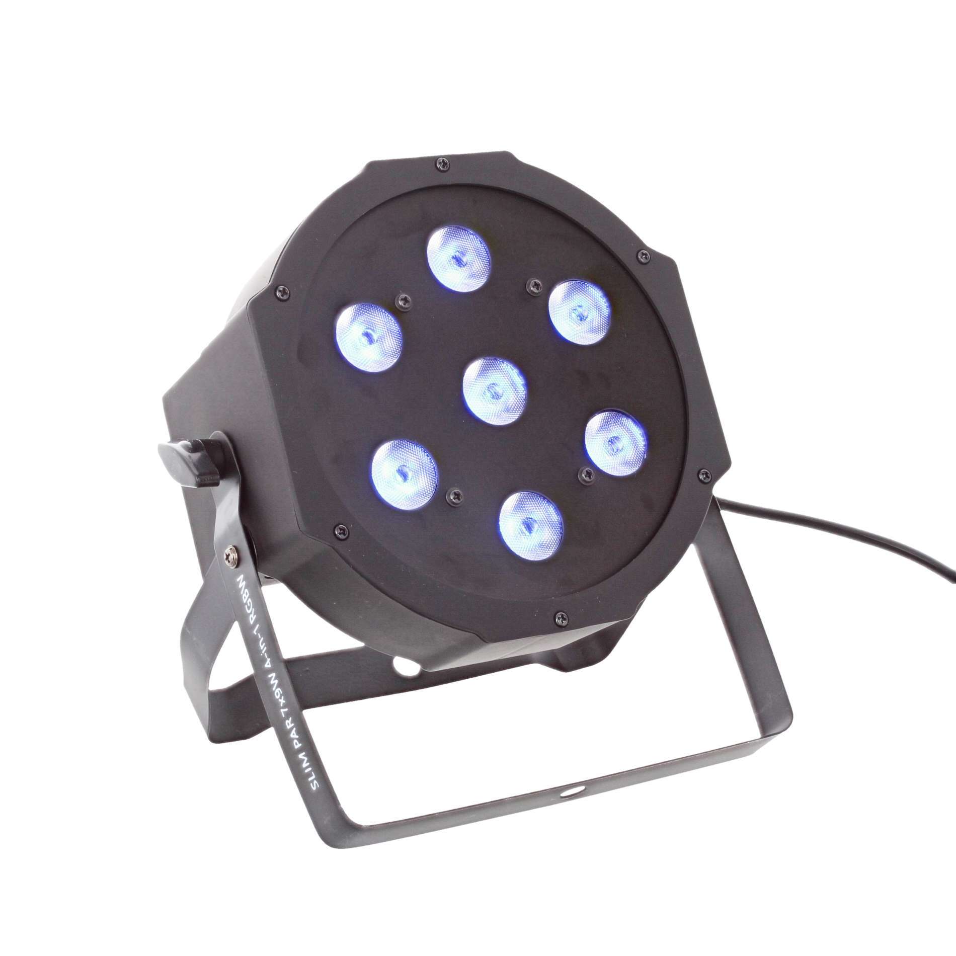 PAR LED POWER SLIM ECO 7 X 9W 4-EN-1 RGBW