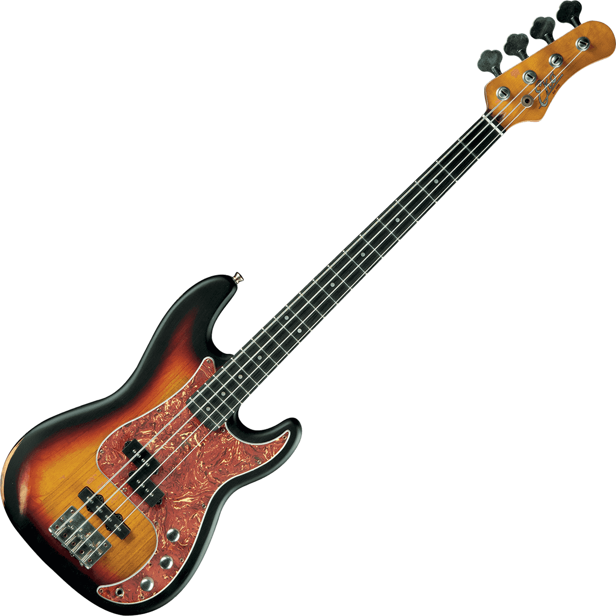 Basse EKO - VPJ280V-RELIC-SB - 4 cordes Type PJ Relic - Sunburst