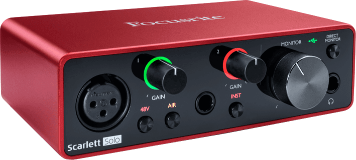 Interface Audio Focusrite - RFO SCARLETT3-SOLO
