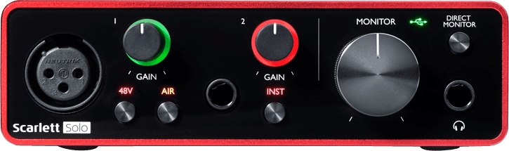 Interface Audio Focusrite - RFO SCARLETT3-SOLO