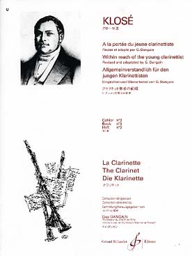 A la portée du jeune clarinettiste - Vol. 3 : 20 Études élémentaires d\'après Klosé