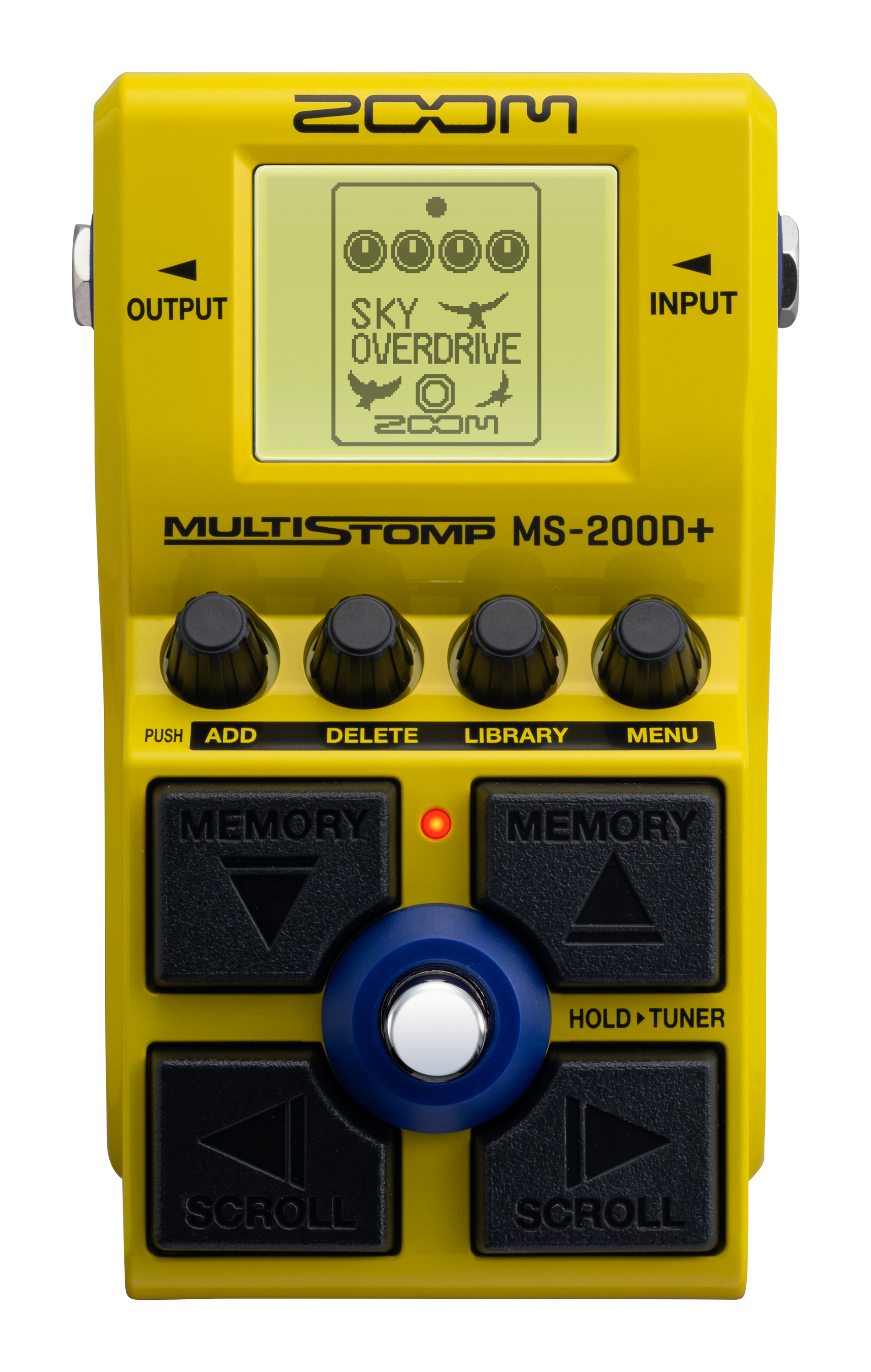 Zoom MS-200D+ PÉDALE D\'OVERDRIVE ET SATURATION PROGRAMMABLE POUR GUITARE