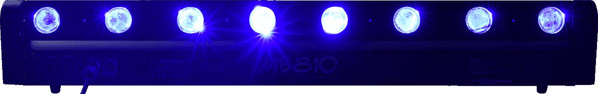 ALGAM LIGHTING MB810 Barre motorisée LED 8 x 10W RGBW