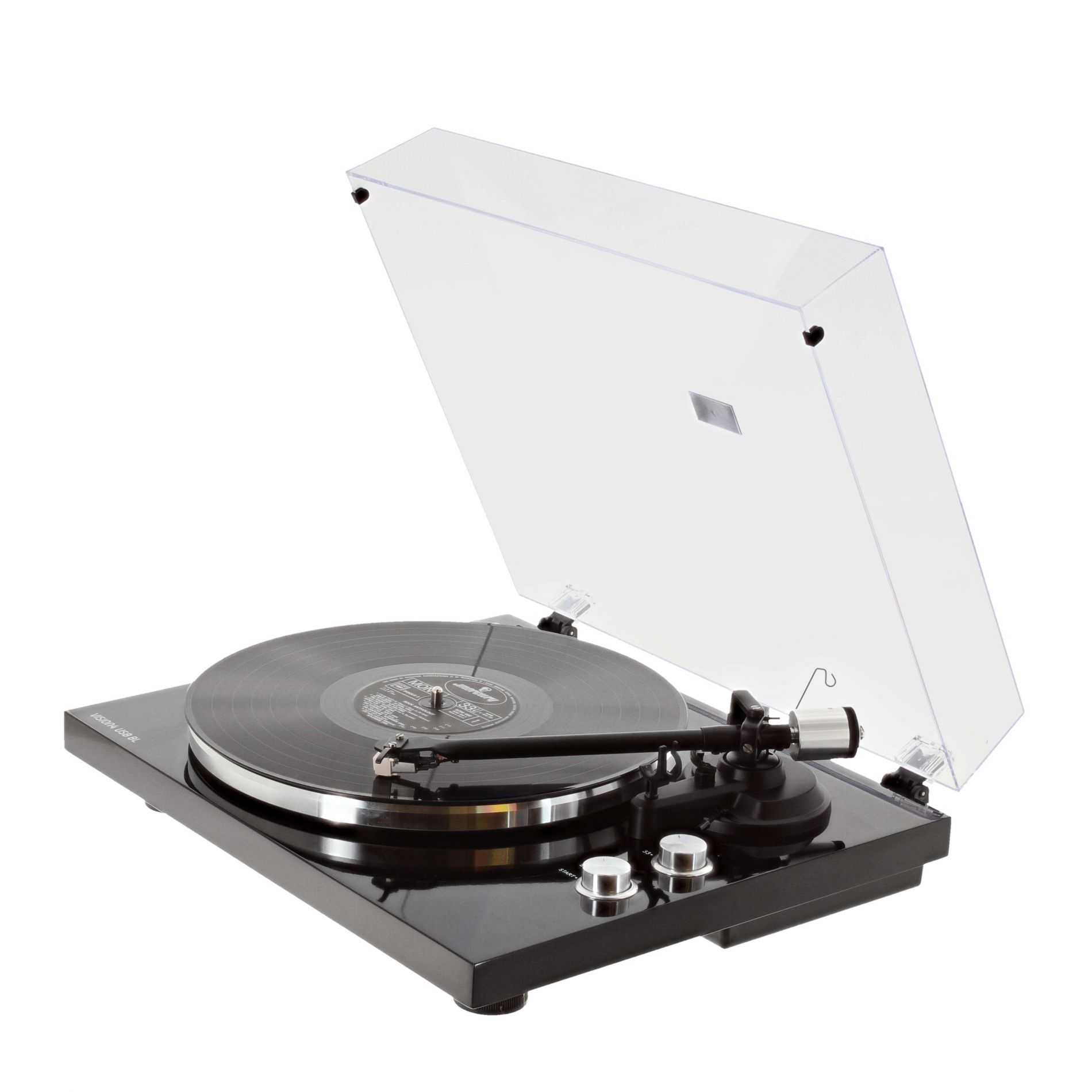 Enova Hifi - Vision 4 Platine vinyle hifi USB/Bluetooth - finition noire