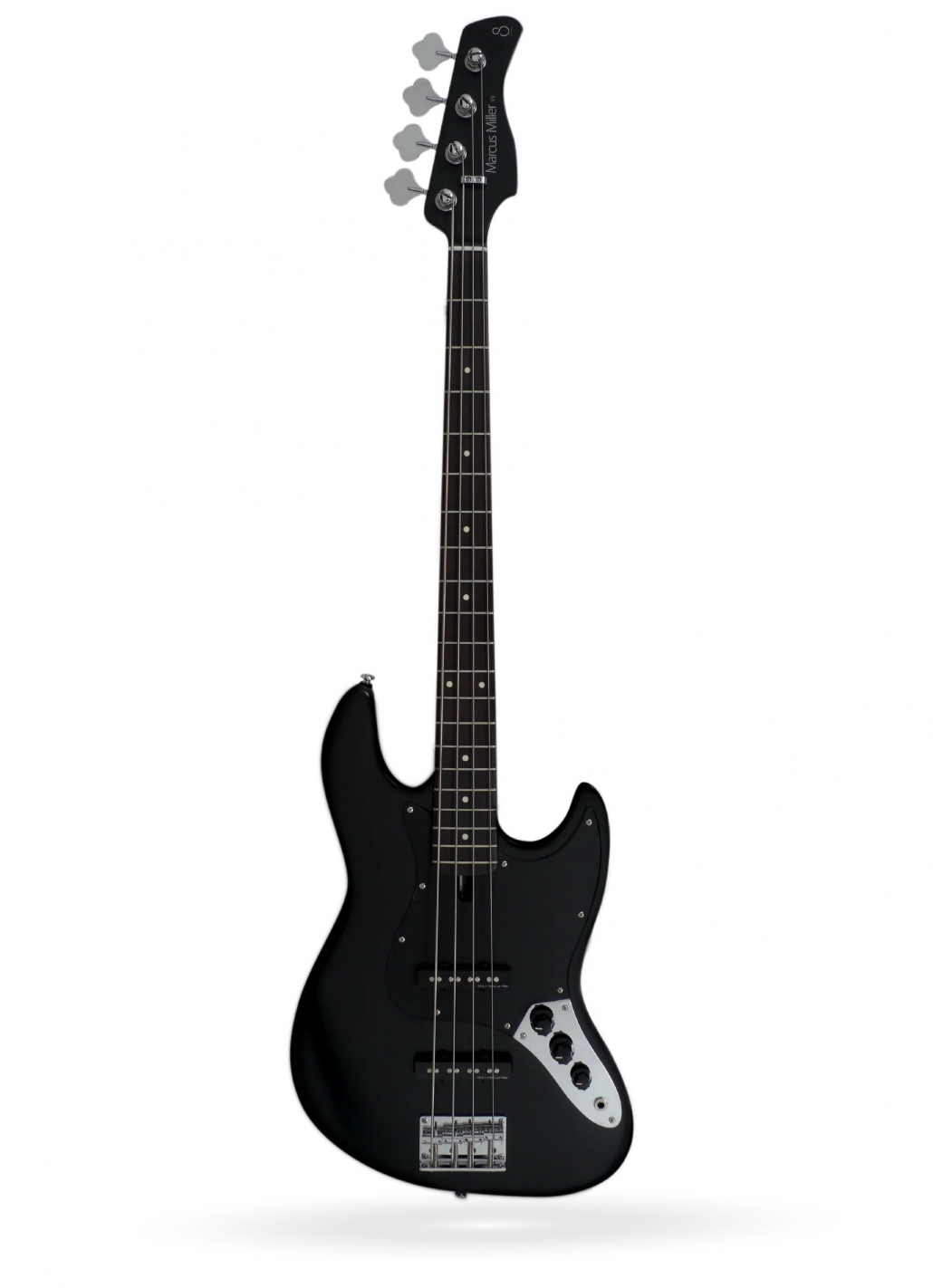 Basse Marcus Miller V3P-4 BKS RN - Passive 4 cordes Black Satin