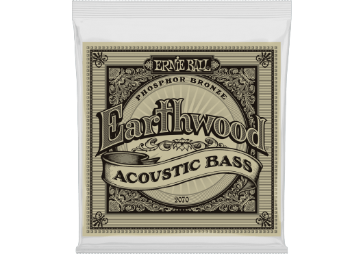 CORDE ERNIE BALL Earthwood basse acoustique Bronze 80 / 20 Tirant : .045 .055 .080 .095