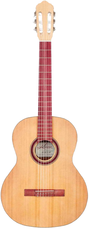 GUITARE CLASSIQUE KREMONA SOFIA S65C GREEN GLOBE table cédre