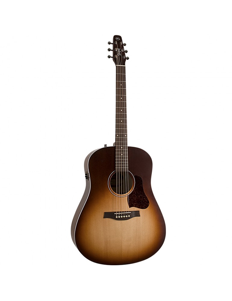 GUITARE FOLK ELECTRO ACOUSTIQUE SEAGULL ENTOURAGE AUTUMN BURST QIT AVEC HOUSSE
