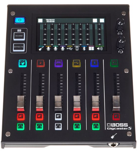 Boss GCS-5 Gigcaster5 Table de mixage streaming