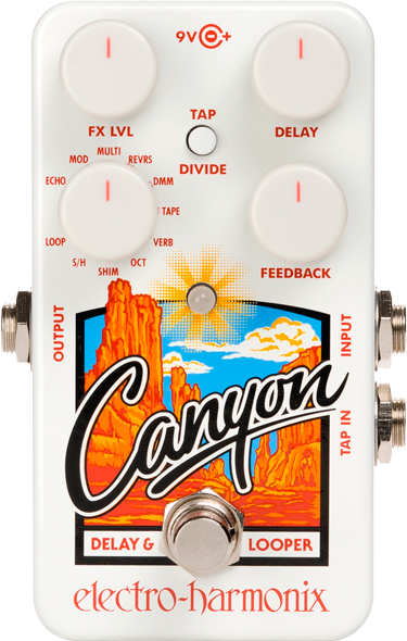 PEDALE ELECTRO-HARMONIX NANO CANYON