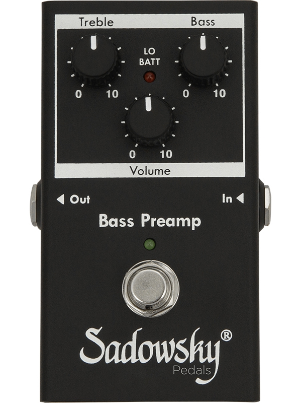 Pédale SADOWSKY pré-ampli SBP-2