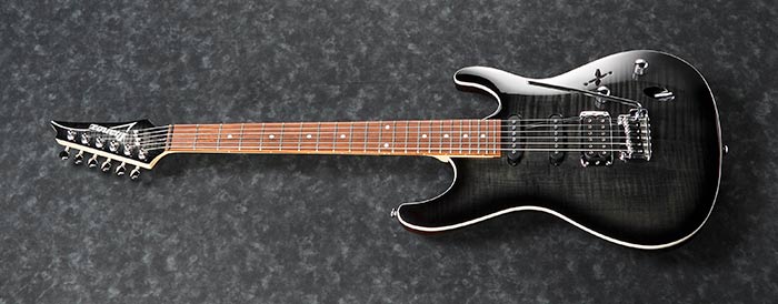 GUITARE ELECTRIQUE IBANEZ SA260FM-TGB Transparent Gray Burst
