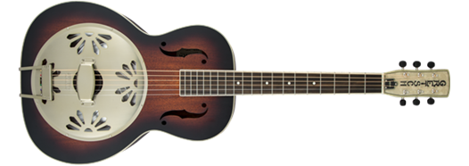 G9241 GRETSCH AlligatoR Biscuit Round-Neck Acoustic / Electric Resonator Guitar