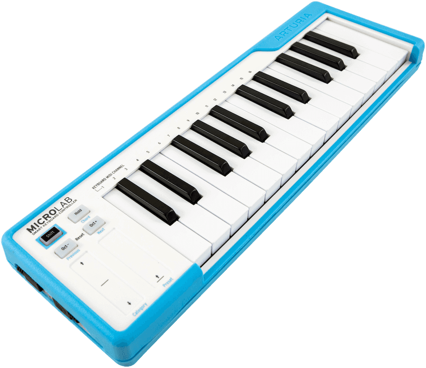 Arturia - CLAVIER MAITRE MICROLAB BLEU