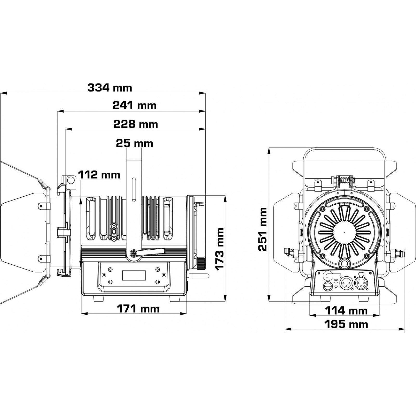 PROJECTEUR BT-THEATRE 50WW (BLACK) - BRITEQ