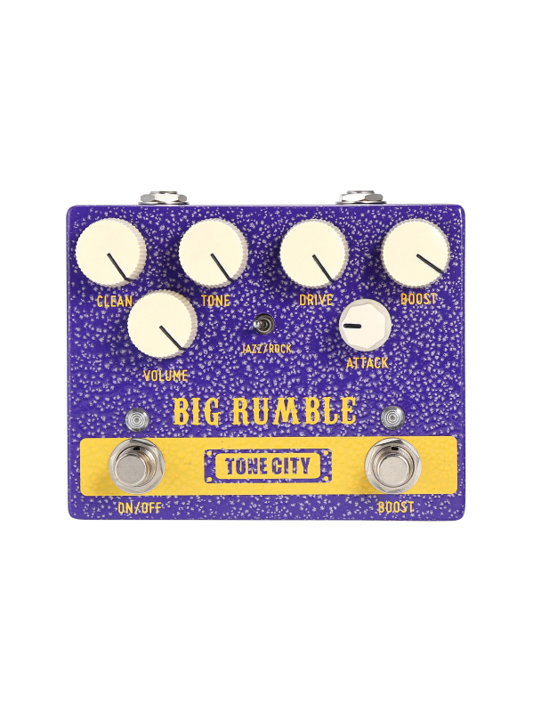 Tone City T-D Series - Big Rumble, pédale overdrive