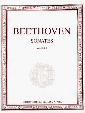 PARTITIONS BEETHOVEN SONATES VOL 2
