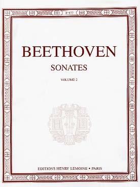 PARTITIONS BEETHOVEN SONATES VOL 2