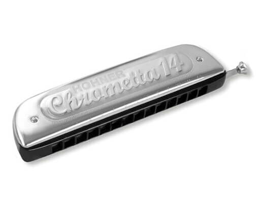 HARMONICA HOHNER CHROMETTA 14