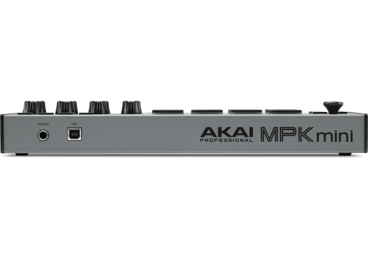 AKAI PROFESSIONAL - KAP MPKMINI3GREY Mini touches - USB 25 mini notes 8 pads et encodeurs, écran LED - gris