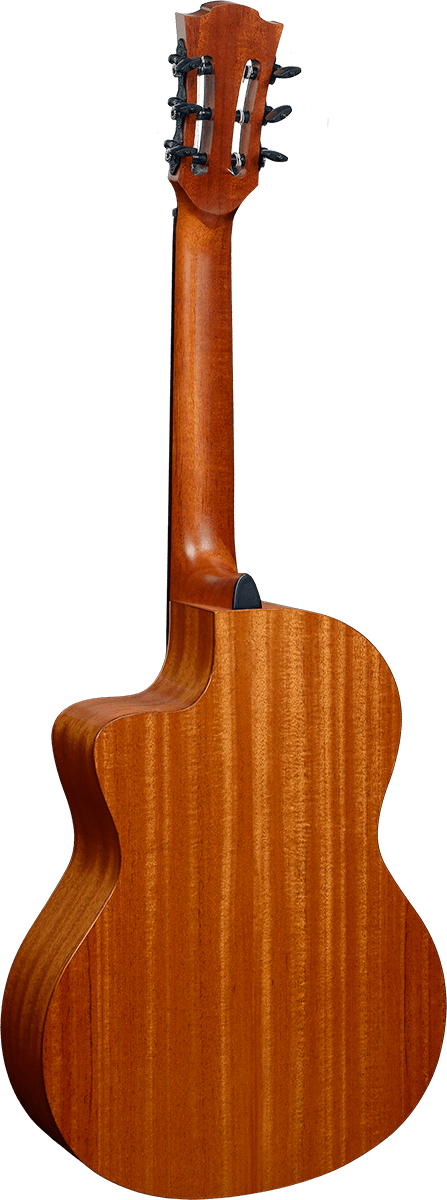 Guitare LÂG - OC88CE Classique Épicéa 4/4 Pan-Coupé Électro Vernis Brillant