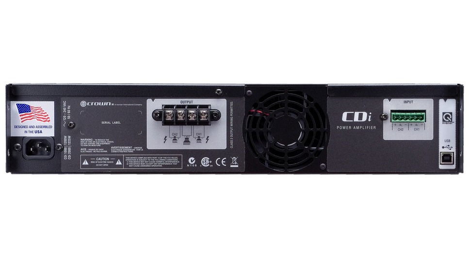 Ampli Crown - CDI 2000 Amplificateur 2 x 800W sous 4 ohms